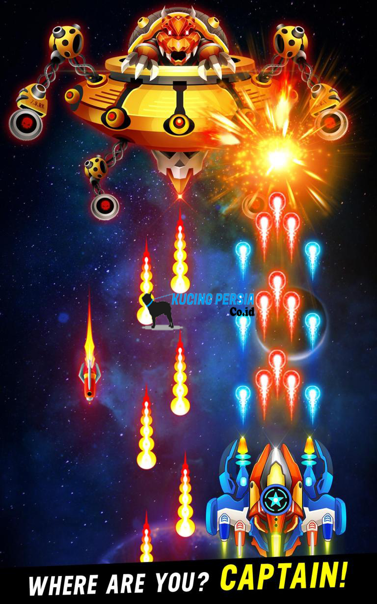 space shooter galaxy attack mod apk latest version