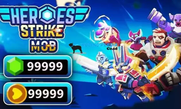 download heroes strike 3v3 offline mod apk