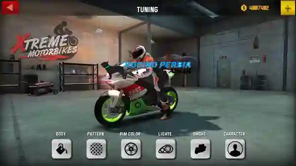 xtreme motorbikes game